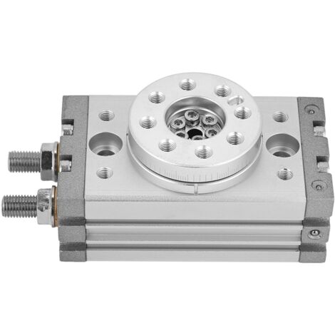Zoternen Cilindro pneumatico rotativo girevole flessibile da 180 gradi, tipo SMC, da 15 mm, MSQB-10A, 060°C