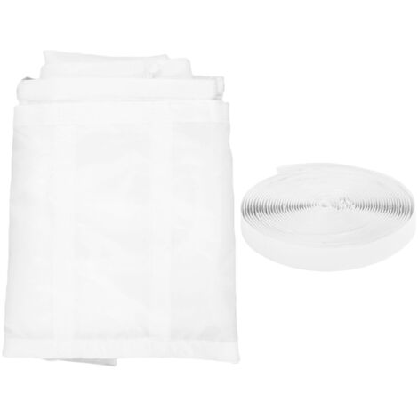 Zoternen Climatiseur portable Kit de joint de porte coulissante Structure de crampon de crampon de fenêtre CA pour tampon 90 x 210cm / 35.43 82.68in