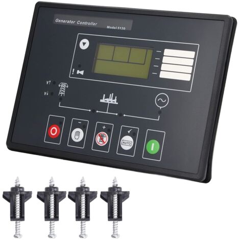 Zoternen Controller automatico per generatore diesel, modulo controller per gruppo elettrogeno diesel 5120, pannello di controllo per avvio automatico per motore diesel o generatore 100-700 V (400 V)
