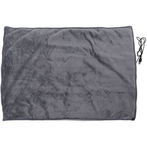 Zoternen Couverture chauffée chauffée électrique 5V lance de chauffage USB portable châle confortable pour la voiture à domicile de bureau
