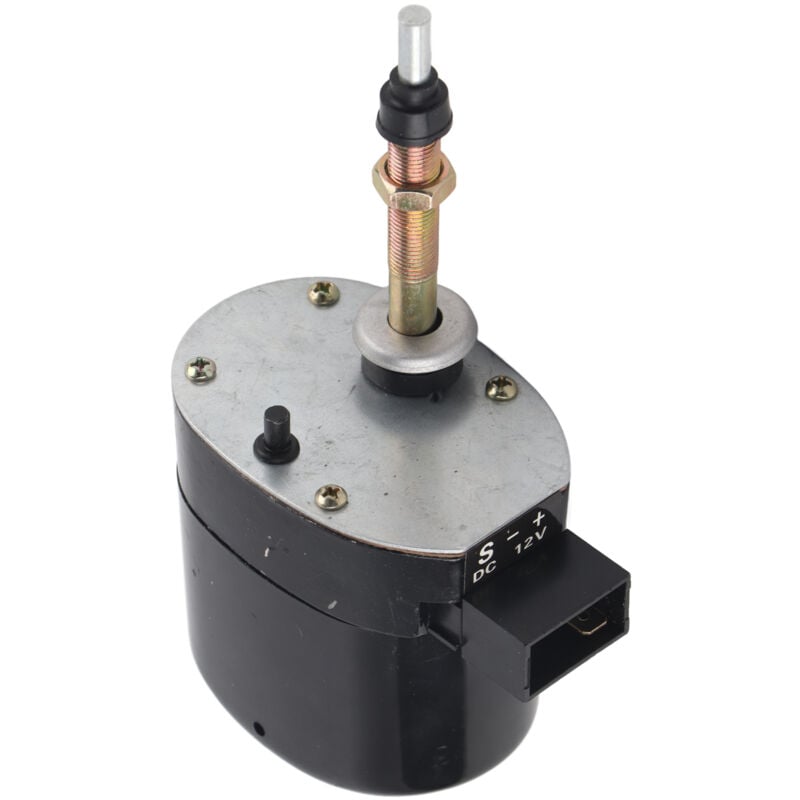 Image of DC12V Metall-Scheibenwischermotor, 105° Reinigungsbereich, Universal-Traktorzubehör - Zoternen