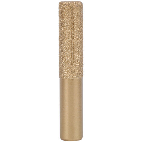 Zoternen Diamant-Fräser, gerader Schaft, goldgelötet, für Marmor, Quarzstein, Nahtmesser, 12,7 x 13,5, 75 mm