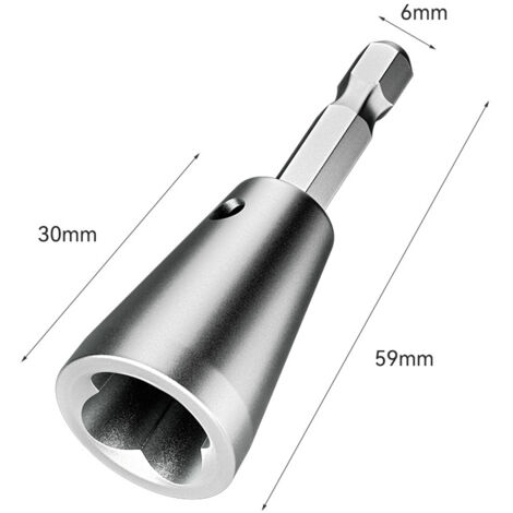 Zoternen Drahtdrehwerkzeug für Bohrmaschine, 2,5–4–6 Quadratmillimeter, geschmiedeter Gussstahl, Hand-Elektroschrauber/Öffner