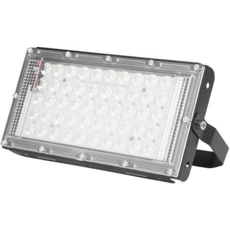 Zoternen Faretto LED bianco super luminoso da 50 W e 12 V, faretto LED impermeabile per esterni per cortili e giardini