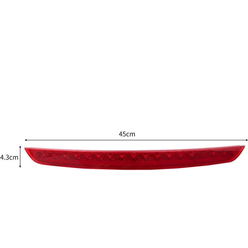 Zoternen - Feu de freinage, led arrière à haut montage stop lumière propositique audi tt / tts / ttrs coupe / roadster 2006 - 2014, 8J0945097