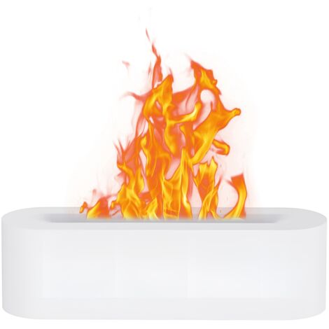 Zoternen Flammendiffusor-Luftbefeuchter, automatische Abschaltung, 150 ml ätherisches Öl, 3 Timer-Modi, 7 Farben, simuliertes Nachtlicht, leise, USB-Luft, für Zuhause, Schlafzimmer, Büro
