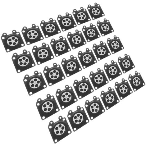 Zoternen Fournyaa Zuverlässige Gummi-Langlebigkeits-Membrandichtung, 30 Stück/Set Vergaser-Membran, für ZAMA 2500/3800 4500 Vergaserteile Kettensägen reparieren