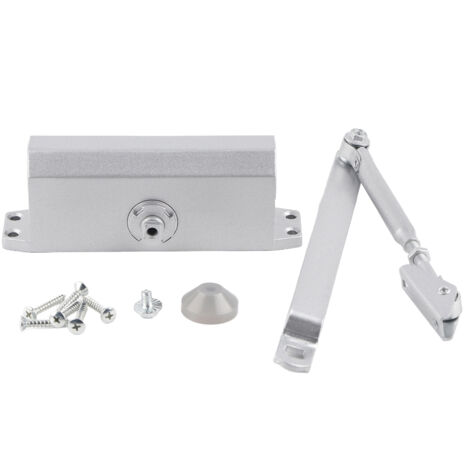 Zoternen Home Stellfeder mit Hydraulikpuffer Türschließer Türöffner Solt 35‑60 kg