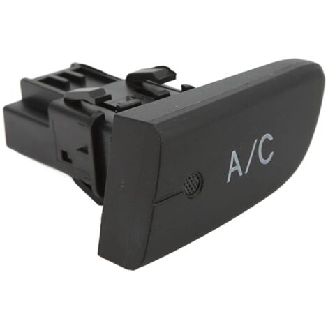 Zoternen Interruttore aria condizionata per auto Keenso, interruttore aria condizionata ABS per auto, interruttore aria condizionata nero con cappuccio 6554KX di ricambio per C1 2005-2014
