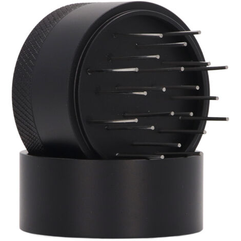Zoternen Kaffeenadelspender, rostfreier Edelstahl-Nadel-Kaffeerührer mit Sockel für die Hausbar, 58 mm