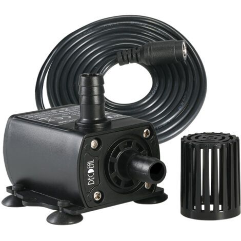 Zoternen Mini Pompe à Eau, USB DC12 V 6 W 300L/H Élévation 300 cm Ultra Silencieuse, Pompe d'Aquarium sans Brosse, Pompe Eau Submersible, Imperméable IP68, pour Aquarium/Fontaine/Étang