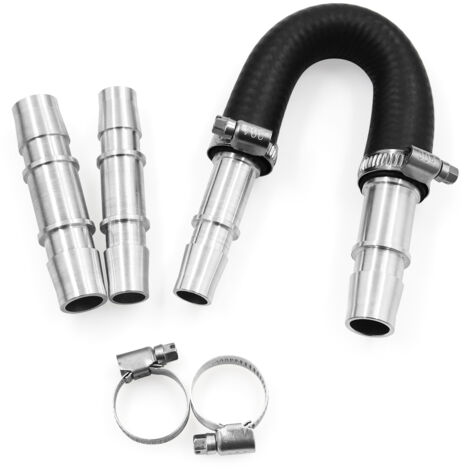 Zoternen Motorheizungs-Kühler-Bypass-Kit mit 5/8'' 3/4'' Schlauch, passend für die meisten gängigen Schläuche