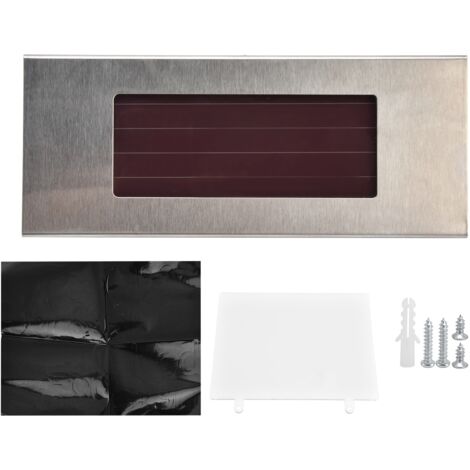 Zoternen Numeri civici illuminati, luce per numeri civici Facile da usare IP65 Impermeabile 4 perline di lampade a LED per ville per fattorie per comunità