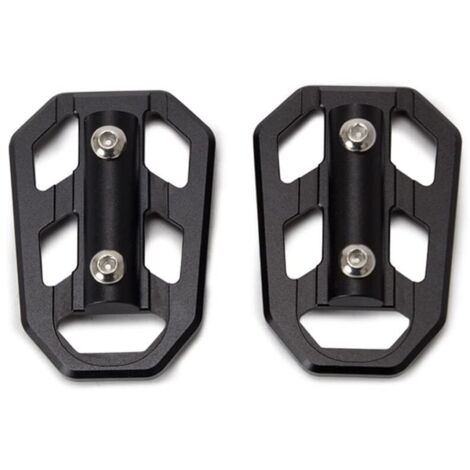 Zoternen Pedane poggiapiedi nere KIMISS per moto R1200GS G310 2013-2018, in alluminio lavorato CNC, ampie e facili da installare, coppia
