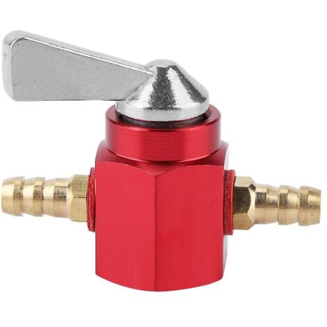 Zoternen pezzo rubinetto rubinetto serbatoio carburante rubinetto benzina moto ATV quad (rosso)