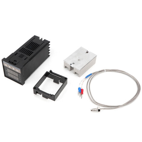 Zoternen PID-Temperaturregler REX-C100 Halbleiterrelais 40A Thermoelement K GD