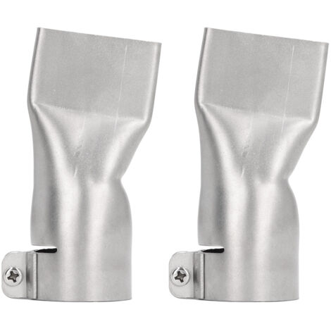Zoternen Pistola resistente al calore in acciaio inossidabile con ugello di saldatura a bocca larga piatta da 2 pezzi da 40 mm