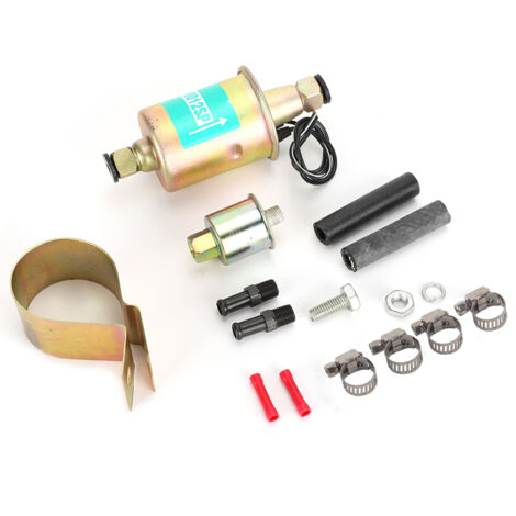 Zoternen Pompa di carburante elettrica universale in linea per generatori diesel da 12 V per auto, camion e barche