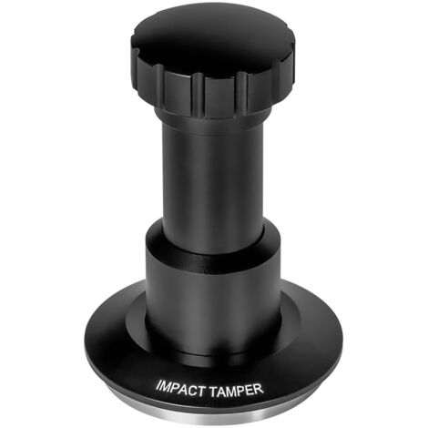 Zoternen Pressino per caffè con base da 51 mm, pressione regolabile da 25 a 35 libbre, sistema a 4 molle per caffè espresso staccabili con corpo in alluminio, acciaio inossidabile 304 per uso alimenta