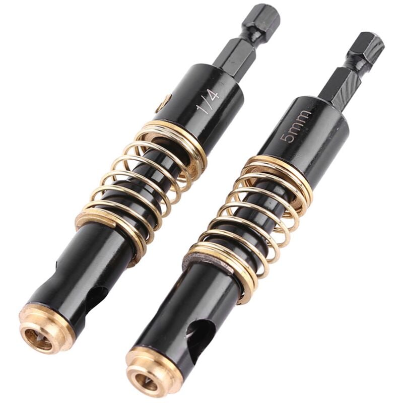 Image of Zoternen - Professionelles Türscharnier-Zentrierbohrer-Öffnungswerkzeug (5 mm und 1/4 Zoll)
