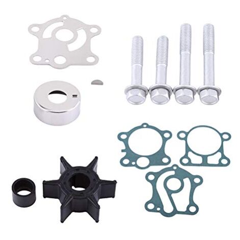 Zoternen Qiilu Wasserpumpe Kit, Wasserpumpenreparatur Umbau des Impellersets für 40 50 PS Außenborder 1984-1994 6H4-W0078-00-00