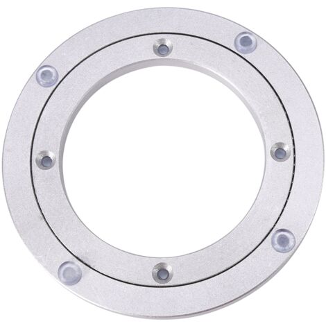 Zoternen Runder Drehteller-Esstisch mit robuster drehbarer Lagerplatte aus Aluminiumlegierung