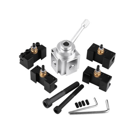 Zoternen Schnellwechsel-Mini-Drehwerkzeughalter und Ständer-Set aus Aluminiumlegierung
