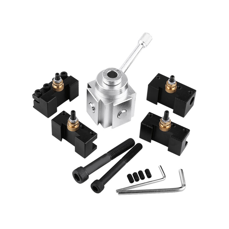 Image of Schnellwechsel-Mini-Drehwerkzeughalter und Ständer-Set aus Aluminiumlegierung - Zoternen