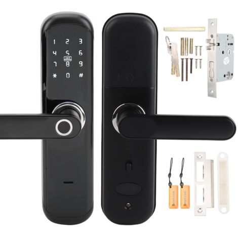Zoternen Serratura intelligente, impronta digitale, password elettronica, antifurto, accesso di sicurezza per casa, hotel, appartamento