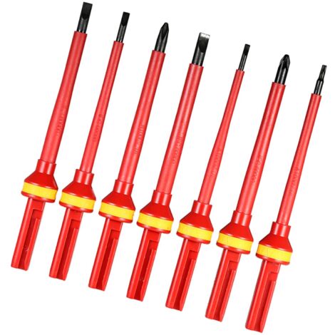 Zoternen Set di cacciaviti con punte magnetiche isolate e potenti, utensile da elettricista per riparazioni manuali, con custodia inclusa