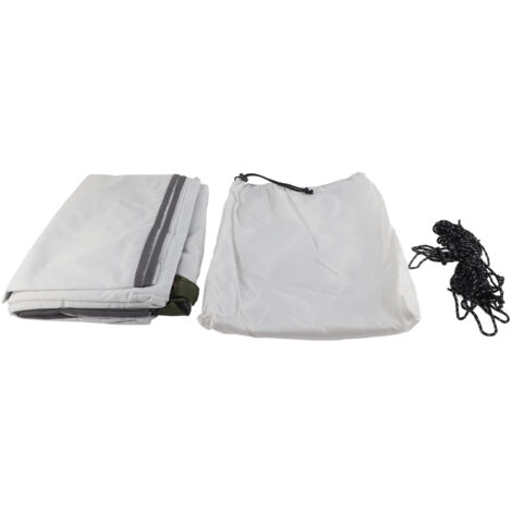 Zoternen Sonnensegel, rechteckig, Sandfarben, Polyester, für den Außenbereich, Garten, Terrasse, 3 x 4 m