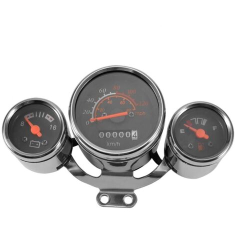 Zoternen Strumento per moto, tachimetro digitale, contagiri, contachilometri, set di indicatori