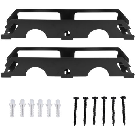 Zoternen Supports d'angle de broyeur, 2 supports d'outils d'outils de pack pour les broyeurs, coupeurs et outils électriques, organisation de garage d'atelier de racks de rangement mural mural
