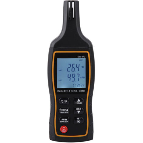 Zoternen SW-572 Termometro LCD portatile Rilevatore di temperatura digitale Igrometro Monitor di umidità