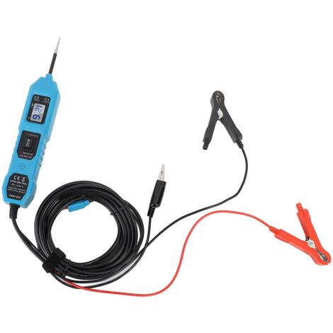 Zoternen Tester di circuito di alimentazione CC 6-24 V, strumento diagnostico automobilistico multifunzione con luce anteriore per auto e camion