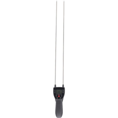 Zoternen Tester di umidità per cereali con sonda vocale da 600 mm per riso, frumento, orzo, mais, semi oleosi, soia, miglio, sorgo, anguria
