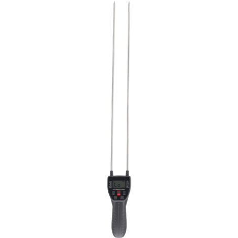 Zoternen Tester di umidità per cereali con sonda vocale da 600 mm per riso, frumento, orzo, mais, semi oleosi, soia, miglio, sorgo, anguria