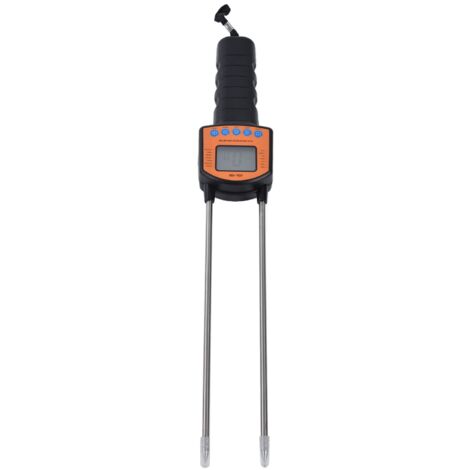 Zoternen Tester di umidità per cereali Messaggio vocale LCD retroilluminato Ad alta precisione Alta sensibilità Robusto misuratore di umidità per cereali anti-flessione