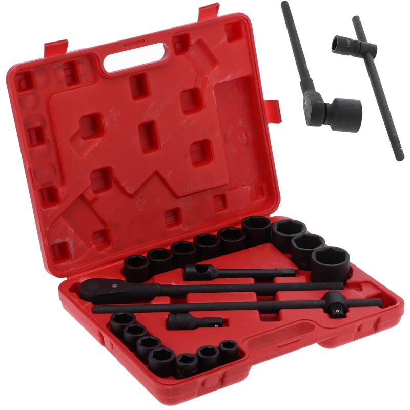 Image of Tiefer Griff Steckdosen Set 3/4 Zoll bis 2 Zoll Auto Reparatur - Zoternen