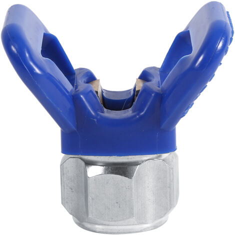 Zoternen Universal-Ersatzwerkzeug für Airless-Farbspritzpistole, Spitzenschutz, Düsensitz, Blau, Neu