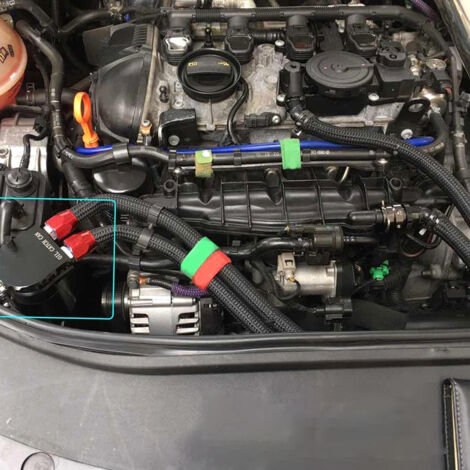 Zoternen Universal-Ölauffangbehälter mit Luftfilter, Entlüfter, Motorabscheider, Tank