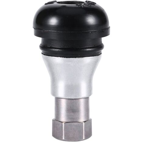 Zoternen Valvole in gomma, steli valvola pneumatici Fydun TR412 AC da 11,5 mm, stelo valvola pneumatico in ottone cromato, valvola per ruota tubeless per auto e moto