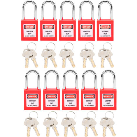 Zoternen Verriegelungsblock, 38 mm, Nylon, Industrietechnik, Isolierung für chemische Energie, 10 Sets
