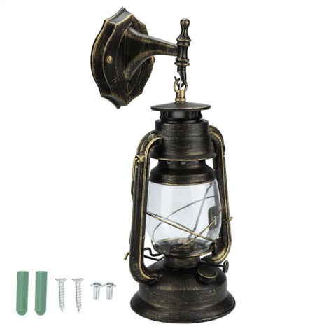 Zoternen Vintage Retro LED Pendelleuchte Wandleuchte für Zuhause Wohnzimmer Dekoration BeleuchtungBronze