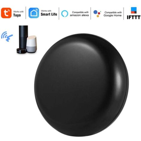 Zoternen WiFi-IR Contrôle IR à distance Wi-Fi 2.4 GHz Télécommande universelle infrarouge activée pour climatiseur TV Dvd Utilisation de l'application Compatible avec Home Voice Control
