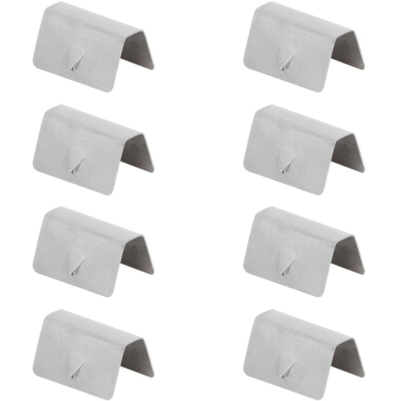 Image of Zoternen - Windabweiser-Clips, 8 Stück Edelstahl-Halteklammern für Fahrzeuge