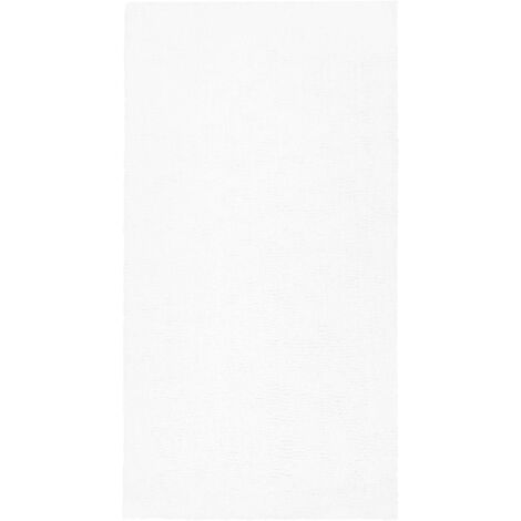 Zottelteppich DEMRE Weiß 80 x 150 cm