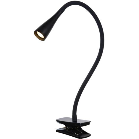 ZOZY Lampe à pinc.-Noir