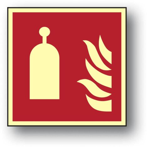 ZP-13 CARTELLO 15x15 STAZIONE DI RILASCIO REMOTO PER LA PROTEZIONE ANTINCENDIO