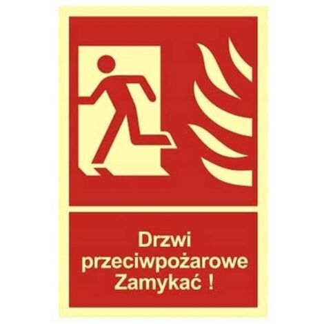 ZP-20/L PORTA TAGLIAFUOCO CHIUSA A SINISTRA